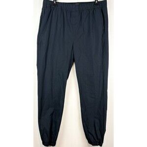 Banana Republic Mens Tech Joggers Black Athletic Pull-on Medium NWOT